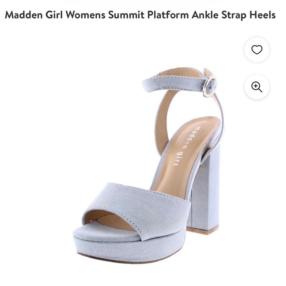 Madden girl faux suede platform pumps